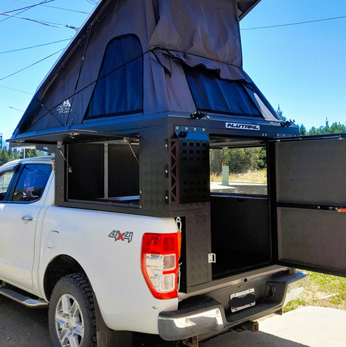 Canopy Camper Con Piso Alutrail