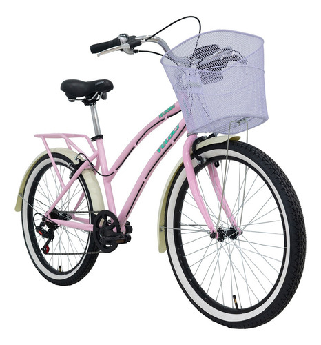Bicicleta Veloci Bruxelles Rodada 24 Rosa Tamaño del cuadro M