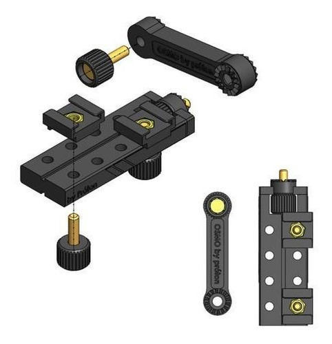 Suporte Para Prender Led Ou Microfone Na Dji Osmo 1 - Pt02