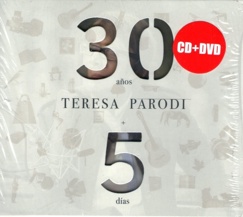 Teresa Parodi 30 Años + 5 Dias Cd + Dvd Nuevo Original Stock