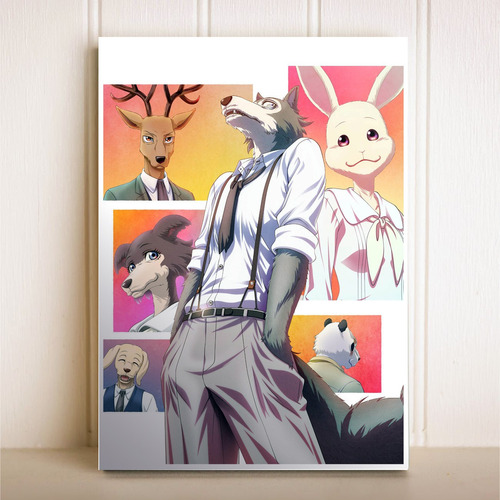 Placa Decorativa Anime Beastars