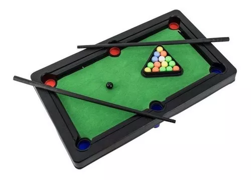 Snooker Infantil Mini Jogo Sinuca Com Bolinhas 20 Pçs