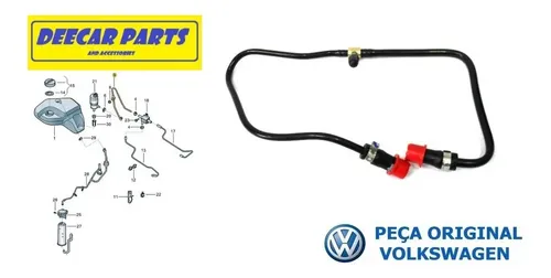 Mangueira Partida Frio Gol Voyage Saveiro G5 G6 Original Vw