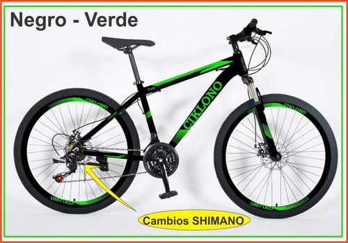 Bicicleta Todo Terreno Rin 29  -cambios Shimano - Ciklono 