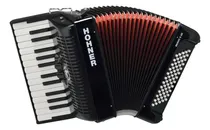 Comprar Acordeón A Piano Hohner Bravo Ii 60 Bajos Negro Con Funda.
