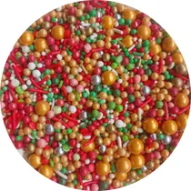 Comprar Perlas Mix 100g Reposteria Comestibles Navidad Sprinkles