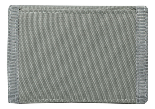 Totto Cartera De Hombre | Con Cierre De Velcro Bacalao Gris Liso