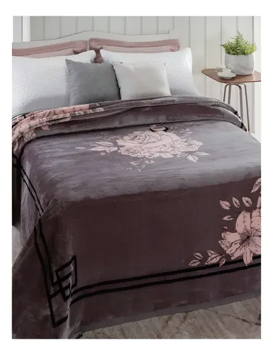 Cobertor King Jolitex Double Action Dupla Face 220x240m Cor Las