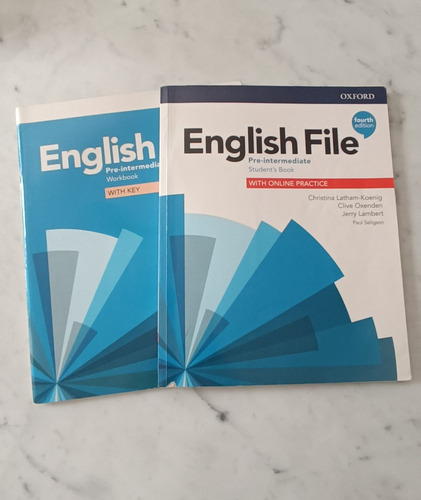 English File Pre-intermediate Student Book Y Workbook 