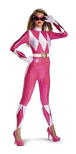 Disfraz Talla Large (12|14) Para Mujer De Power Ranger