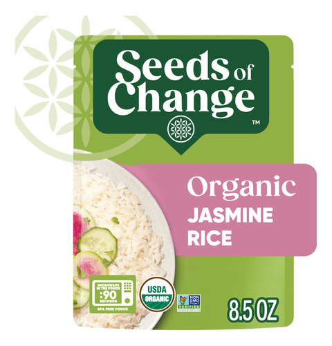 Seeds Of Change Arroz Jazmin Organico Certificado, Alimentos