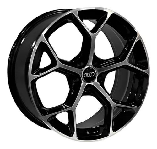 04 Rodas Audi Rs5 2023 Aro 19 Preta + 04 225/45/19