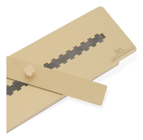 Queimador Lareira Ecológica 80cm Dourado