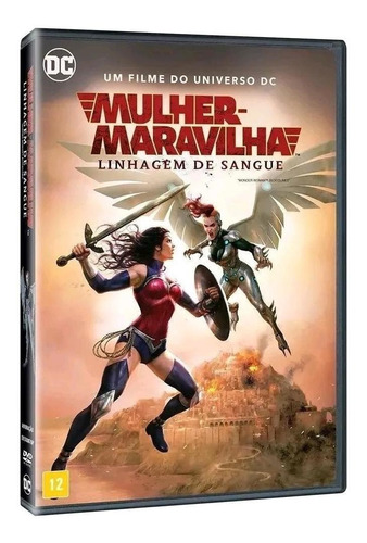 Mulher-maravilha - Linhagem De Sangue - Dvd - Rosario Dawson