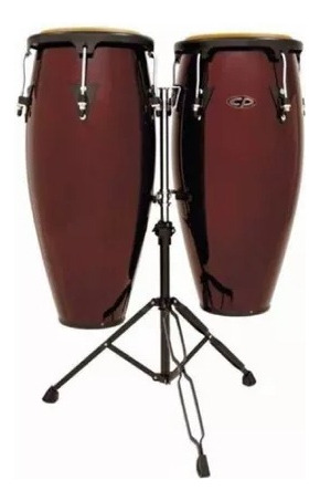 Set Congas Latin Percussion 10+11 Cp640 Dwb C/soporte Oferta