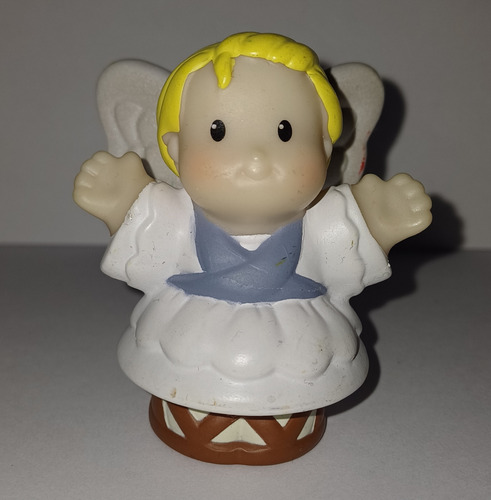 Figura Little People Ángel De La Navidad Mattel 2002 Muñeco (Usado)