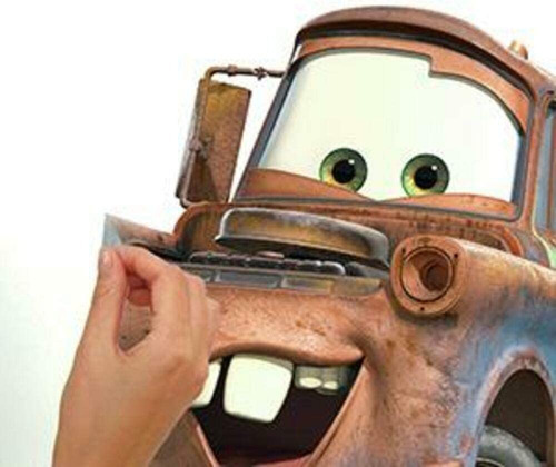 Roommates Disney Pixar Cars Mater Peel And Stick - Vinilo De