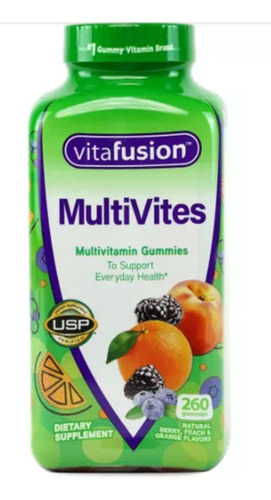 Suplemento En Gomitas Vitafusion Sabor Frutas
