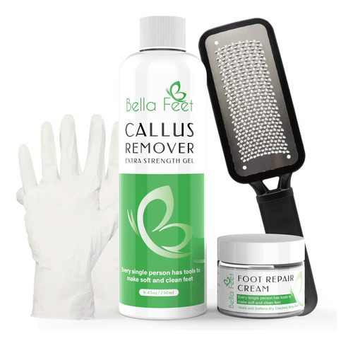 Bella Feet Kit Removedor De Callos  Gel Removedor De Callos