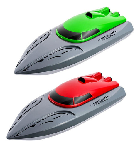 2 Unidades De Rc Racing Boat Sin Escobillas Impermeables Ele