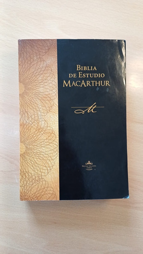 Biblia De Estudio John Macarthur - Rv1960 - Tapa Blanda