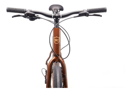 Bicicleta Kona Dew Plus Brown 2021 Aro 27.5 Talla S Y M