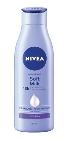 Crema Corporal Nivea Soft Milk Piel Seca 250 Ml 