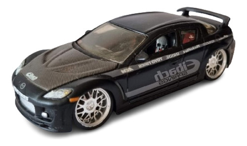 Hot Wheels Mazda Rx-8 Hin D Force Preto 1:50 Loose