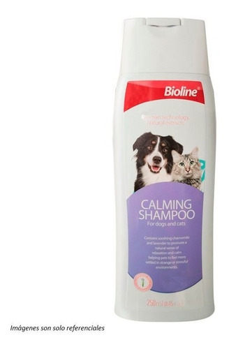 Imagen 1 de 1 de Shampoo Calmantes Para Perros Y Gatos 250ml