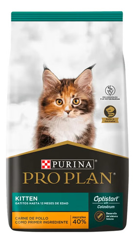 Purina Proplan Kitten Para Gatito De Hasta 12 Meses De 3kg