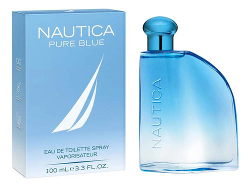 Nautica Pure Blue Eau De Toilette Para Hombre 100 Ml Volumen