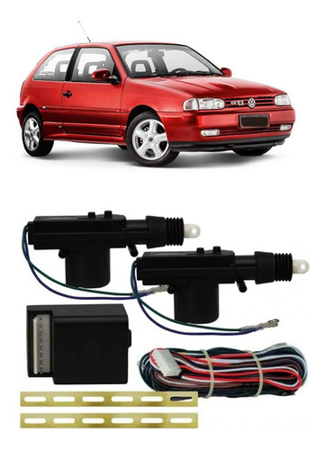 Kit Trava Elétrica Vw Gol Bola G2 2 Portas Universal