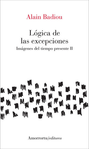 Libro Logica De Las Excepciones - Badiou, Alain