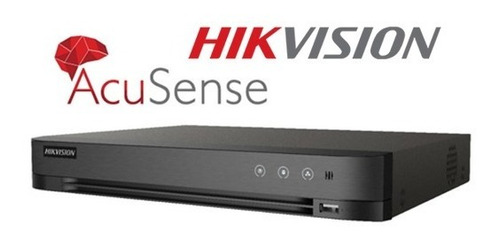 Dvr 16 Canales Hikvision Acusense 1520p 4mp 5 En 1 H.265pro+