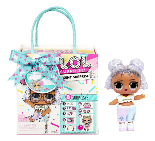 Muñeca Lol Surprise Present Surprise Serie 3 8 Sorprisas