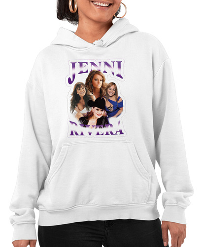 Sudadera Con Gorro Jenni Rivera Cantante