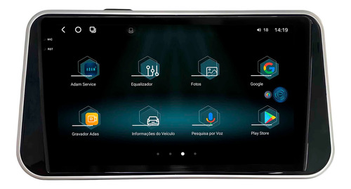 Multimidia Fóton G3 Sentra C/ Tela 2021 Acima 12+256gb 2k 9p