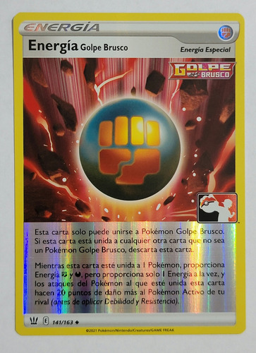 Pokemon Single Strike Energy - 141/163 - Holo Uncommon Prize