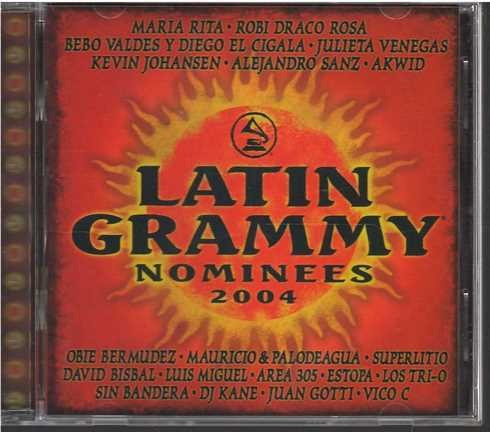 Cd - Latin Grammy Nominees 2004/ Varios Artistas