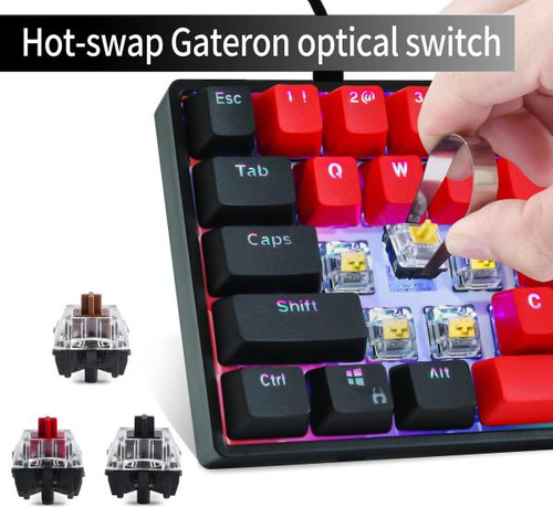 Gtsp Gk61 Sk61 60% Teclado Mecánico, Teclado Para Juegos Per