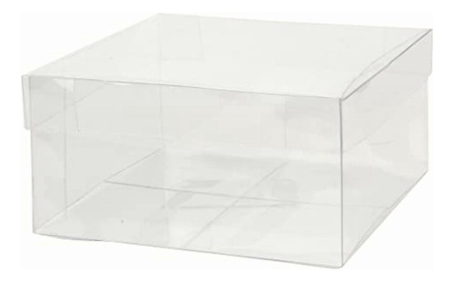 Caja De Plastico Transparente Fantasias Miguel Caja Pcv Con