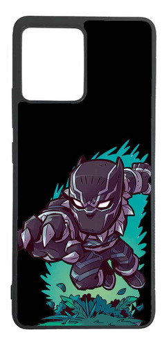 Funda Protector Para Moto Edge 30 Fusion Black Panther