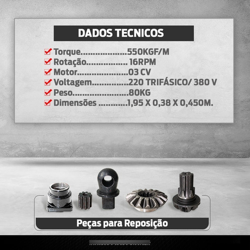 Imagem 7 de 8 de Maquina Elétrica De Soltar Grampo 220v 3cv Trifásico 360º
