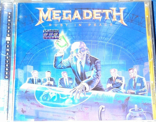 Megadeth Rust In Peace Cd Remasterizado Bonus Kick The Cha 