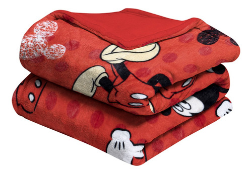 Cobertor Para Bebé Alaska Mickey Mouse Disney Suave Y Calido