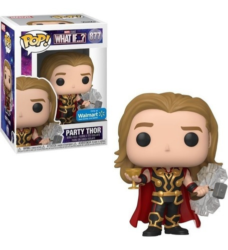 Funko Pop Party Thor - What If? (877) Walmart