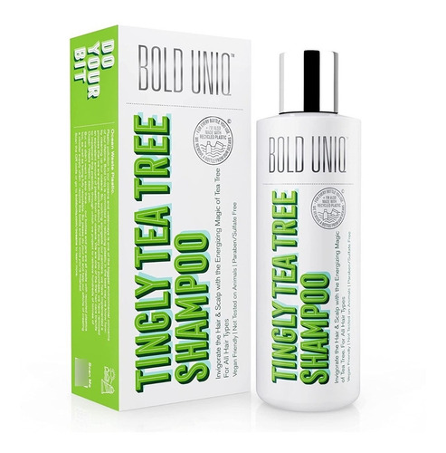 Bold Uniq Máscara Para Cabello Rubio Y Champú Árbol De Té
