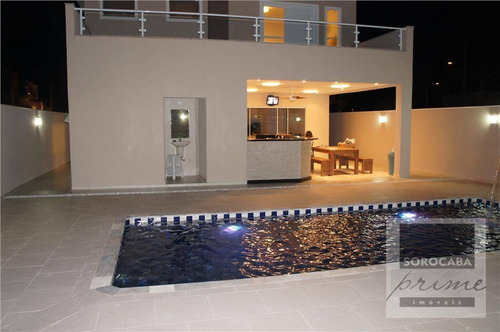 Imagem 12 de 30 de Sobrado Com 4 Dormitórios À Venda, 550 M² Por R$ 1.710.000 - Condomínio Colinas Do Sol - Sorocaba/sp, Em Frente Ao Paço Municipal. - So0012