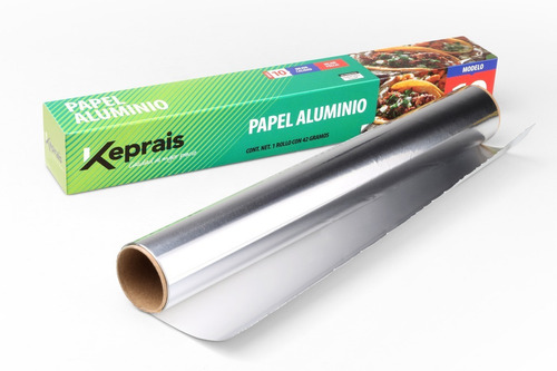 Papel Aluminio Modelo 10 Keprais (24 Piezas)