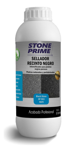 Sellador Recinto Apariencia Mojado Black Stone Mate  1.1 L